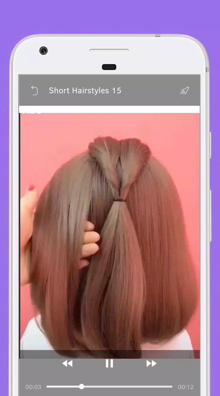 Short Hairstyle - Video Step By Step Offline APK for Android Download