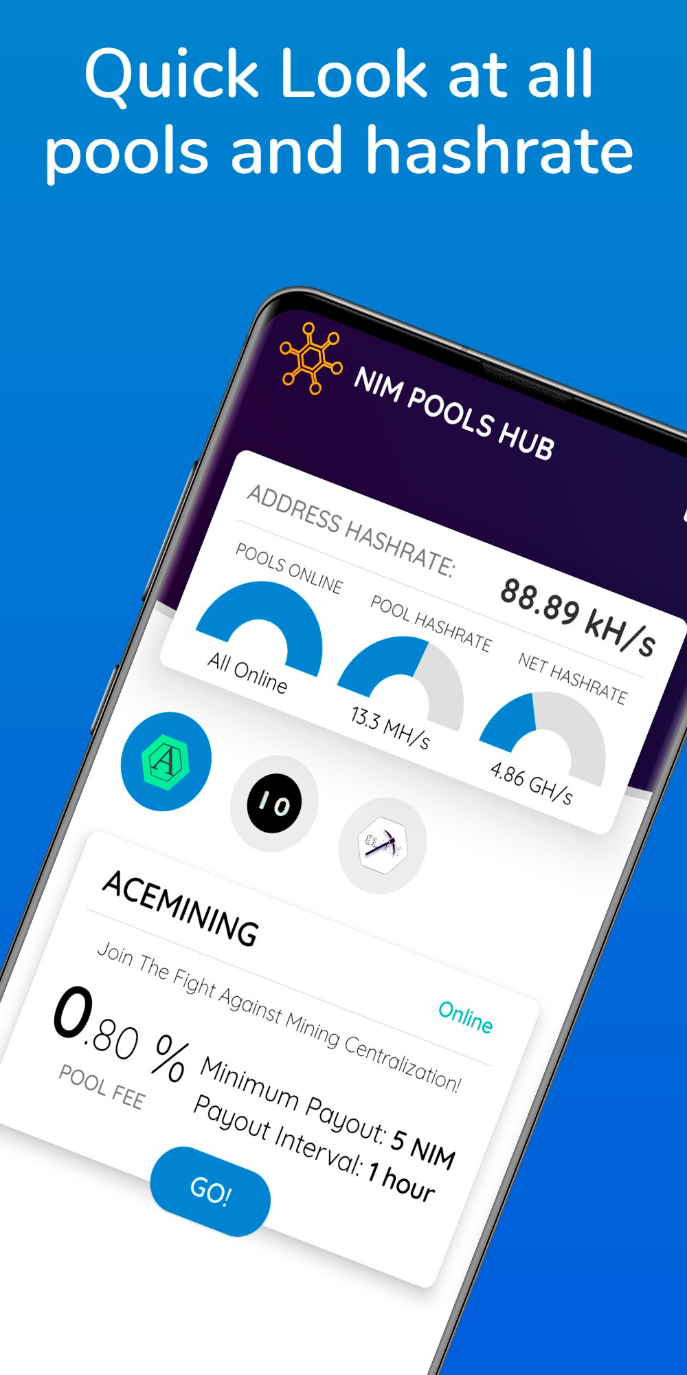 Nim Pools Hub Nimiq Pool Monitor For Android Apk Download