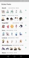 Anime Stickers Affiche