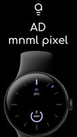 AD mnml pixel - Watch Face الملصق