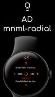 AD mnml-radial - Watch Face โปสเตอร์