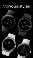 AD mnml-radial - Watch Face ภาพหน้าจอ 3