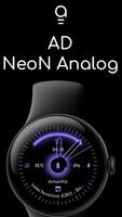 AD NeoN Analog - Watch Face الملصق