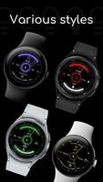 AD NeoN Analog - Watch Face تصوير الشاشة 2