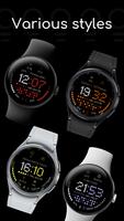 برنامه‌نما AD Nothing Dots - Watch Face عکس از صفحه