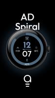 AD Spiral - Watch Face الملصق