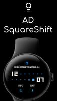 AD SquareShift - Watch Face الملصق