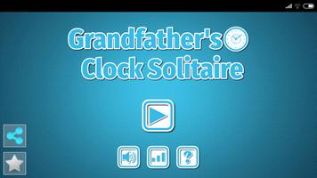 Grandfather's Clock Solitaire Affiche