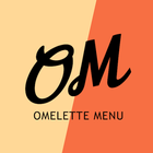 Omelette Menu icône