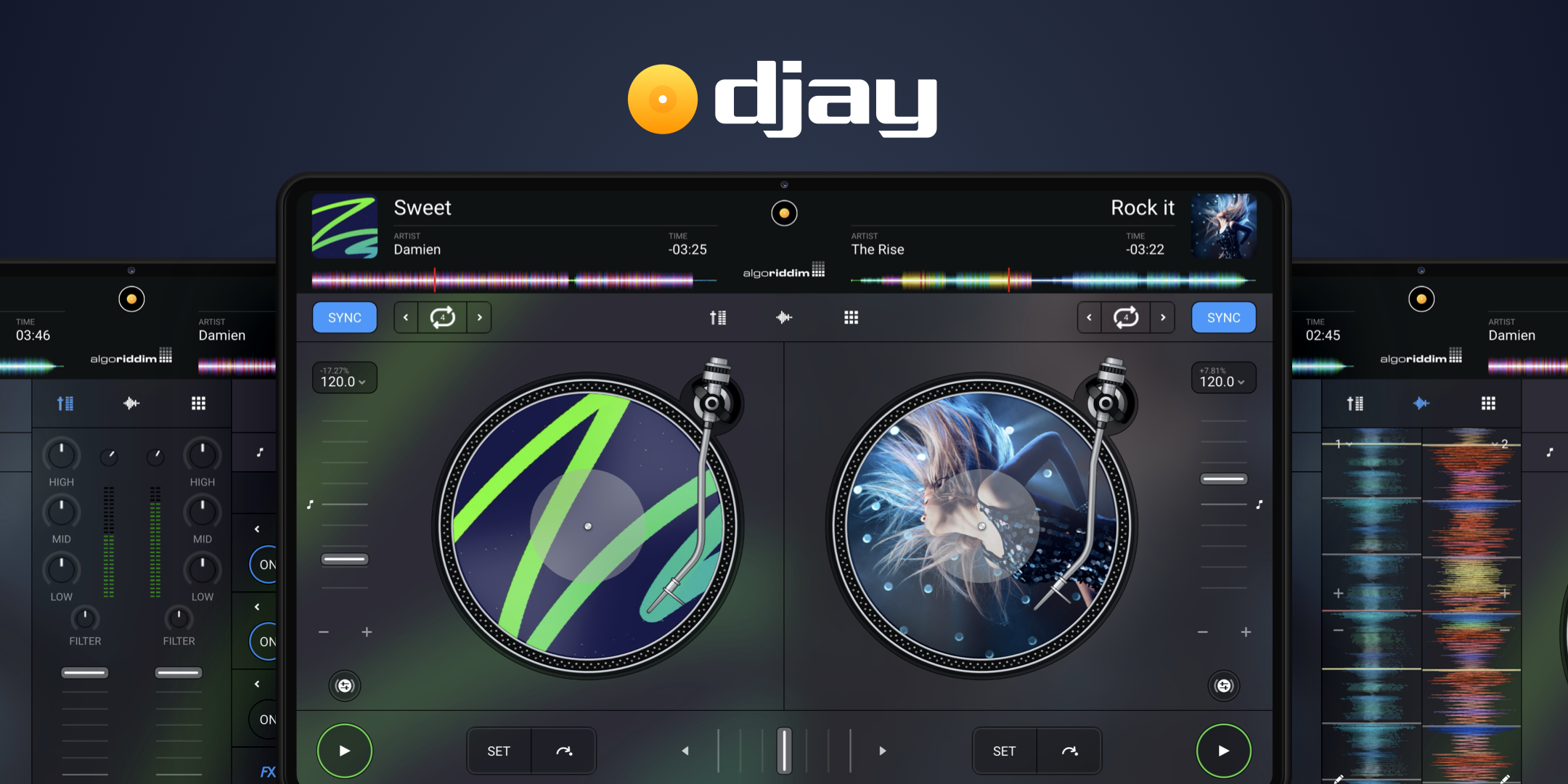 djay DJ App & Mixer APK 3.0.4 Download for Android Download djay