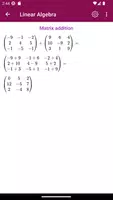 Linear Algebra Solver تصوير الشاشة 2