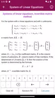 Linear Algebra Solver تصوير الشاشة 7