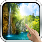 Waterfalls 3D Theme ไอคอน