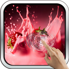 آیکون‌ Magic Touch: Strawberries And Cream Live Wallpaper