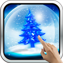 Magic Touch: Snowy Christmas Tree Live Wallpaper APK