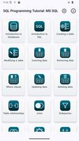 SQL Programming Tutorial Poster