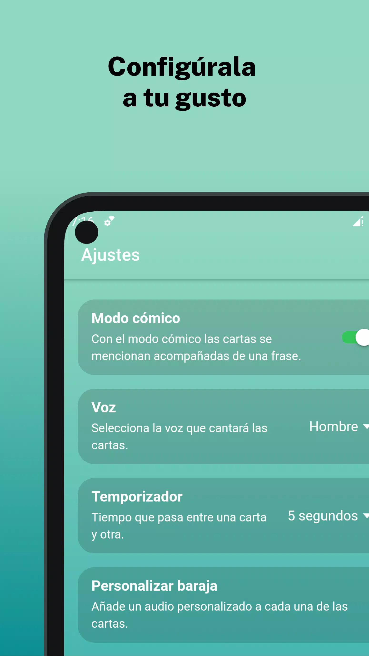 Baraja Divertida Lotería
