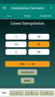 Interpolation Calculator screenshot 1
