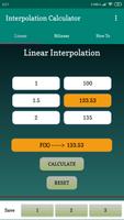 Interpolation Calculator پوسٹر