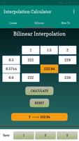 Interpolation Calculator اسکرین شاٹ 1