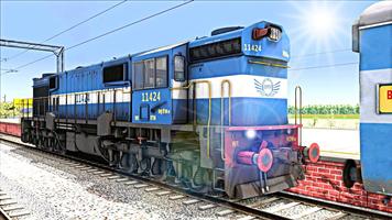 Modern Indian Train Simulator syot layar 1