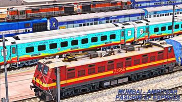 Modern Indian Train Simulator syot layar 2