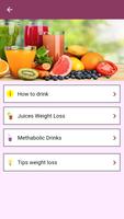 Weight Loss Juices Affiche