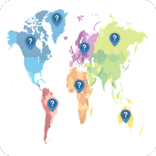 حدود و خريطة  الصماء لبعض الدول