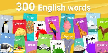300 английских слов для детей