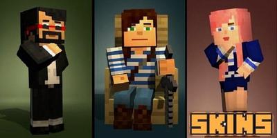 Skin Packs for Minecraft PE โปสเตอร์