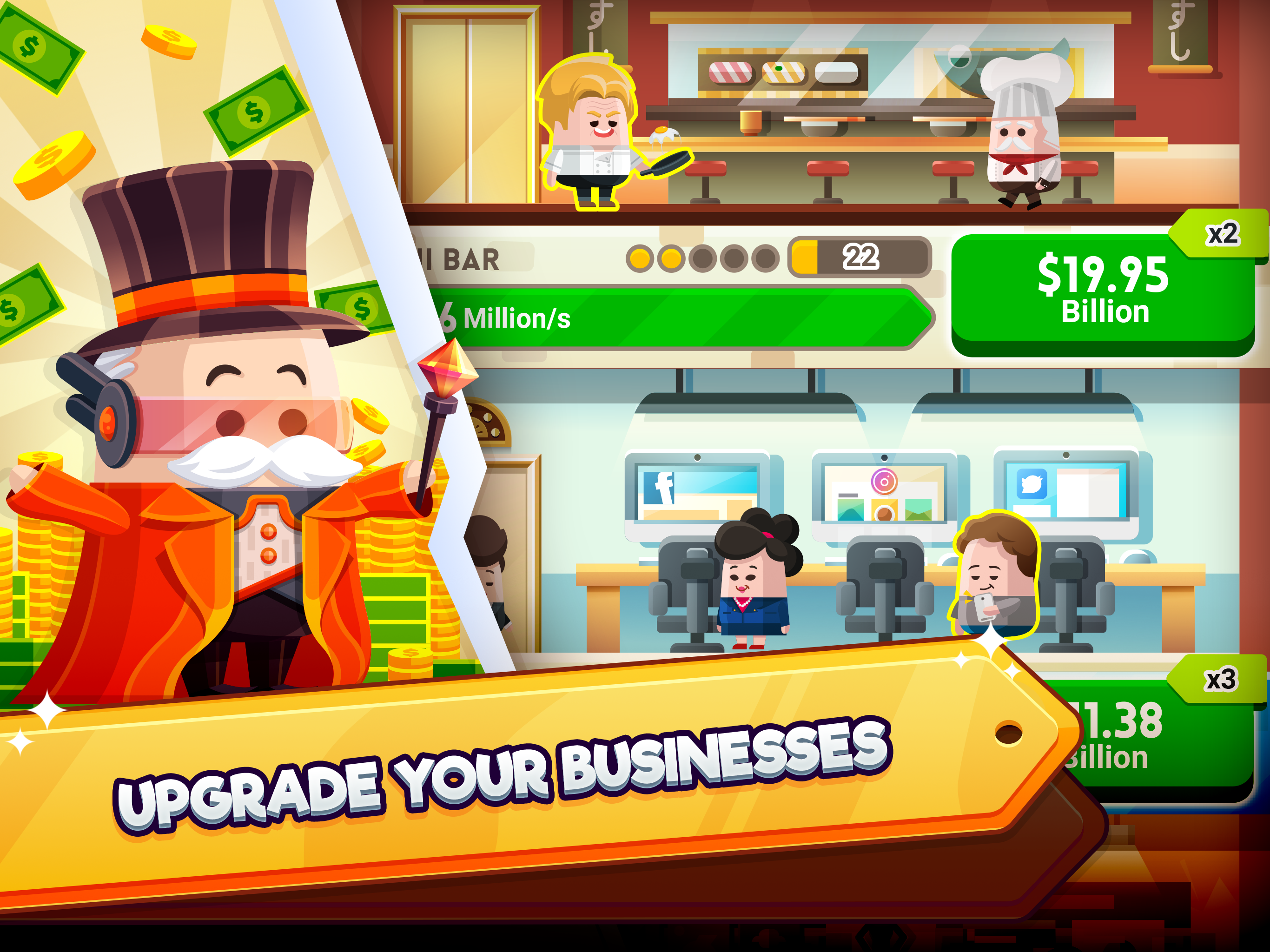 Cash, Inc. Fame & Fortune Game 2.4.6 (arm64-v8a) (Android 7.0+) APK  Download by Lion Studios - APKMirror