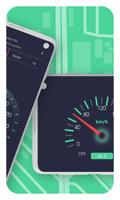 GPS Speedometer Affiche