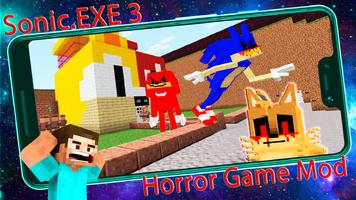 Sonic EXE Horror Minecraft Mod पोस्टर