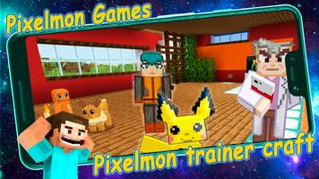 Go Pixelmon Minecraft Game Mod Affiche