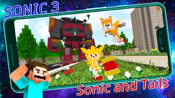 Sonic The Hedgehog 3 Minecraft capture d'écran 1