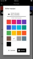 Marcador del partido captura de pantalla 2
