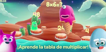 Juego de tablas de multiplicar
