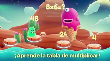 Juego de tablas de multiplicar Poster