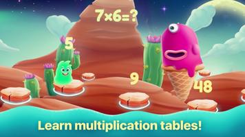 Math Multiplication Games ポスター