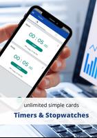 Timers & stopwatches پوسٹر