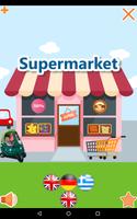 Supermarket - Learn & Play постер