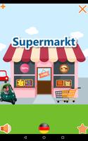 Supermarkt - Lernen & Spielen Plakat