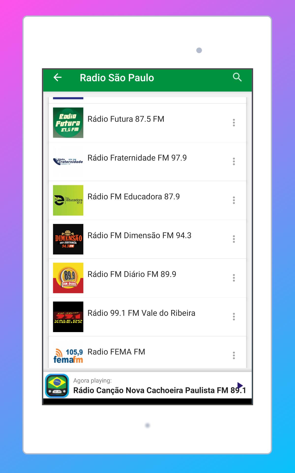 Radios de Brasil + Emisoras de Radio Brasileñas FM for Android - APK  Download