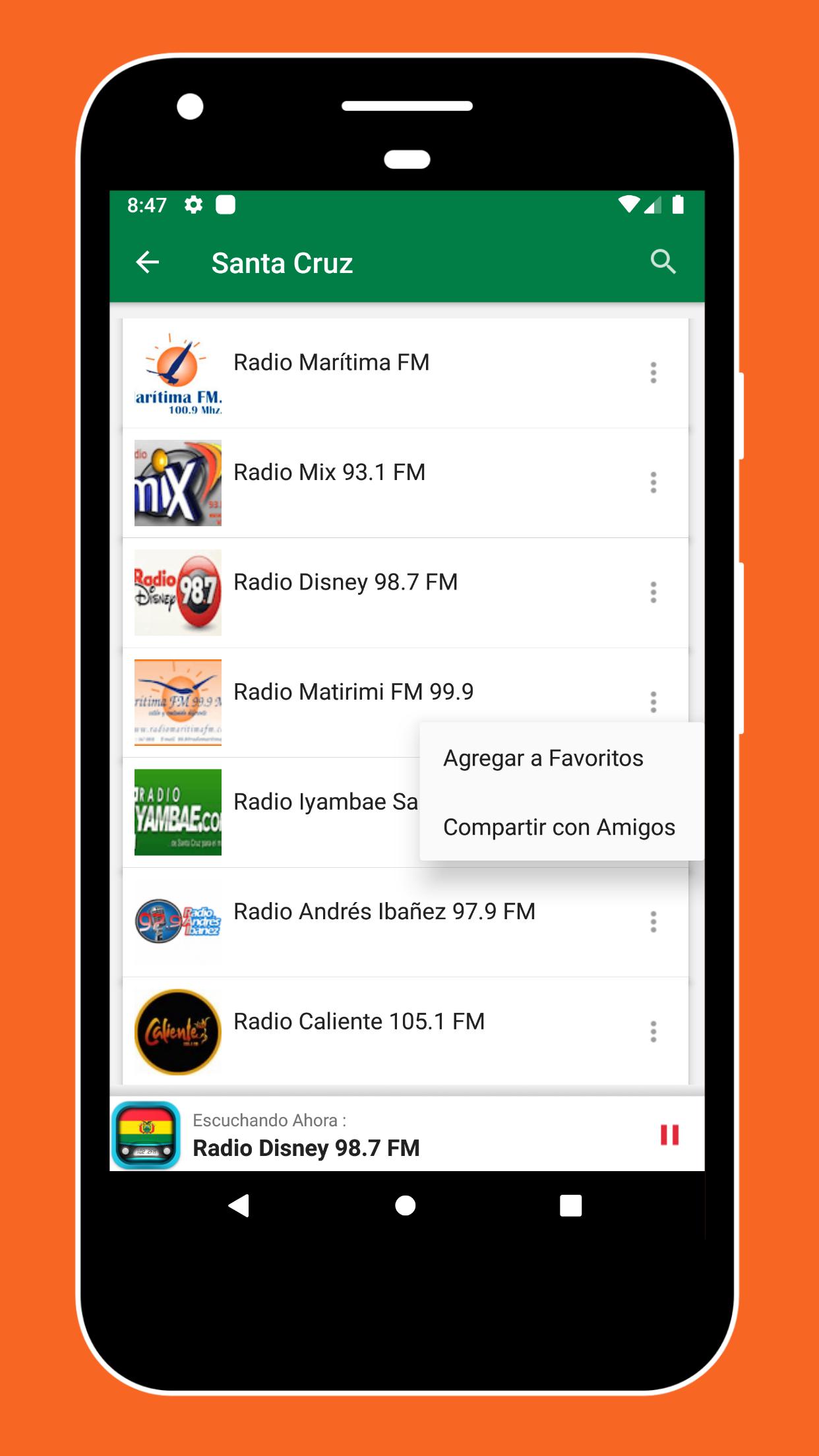 Videos Bolivia En Vivo Radios Bolivia en Vivo AM y FM APK untuk Unduhan Android