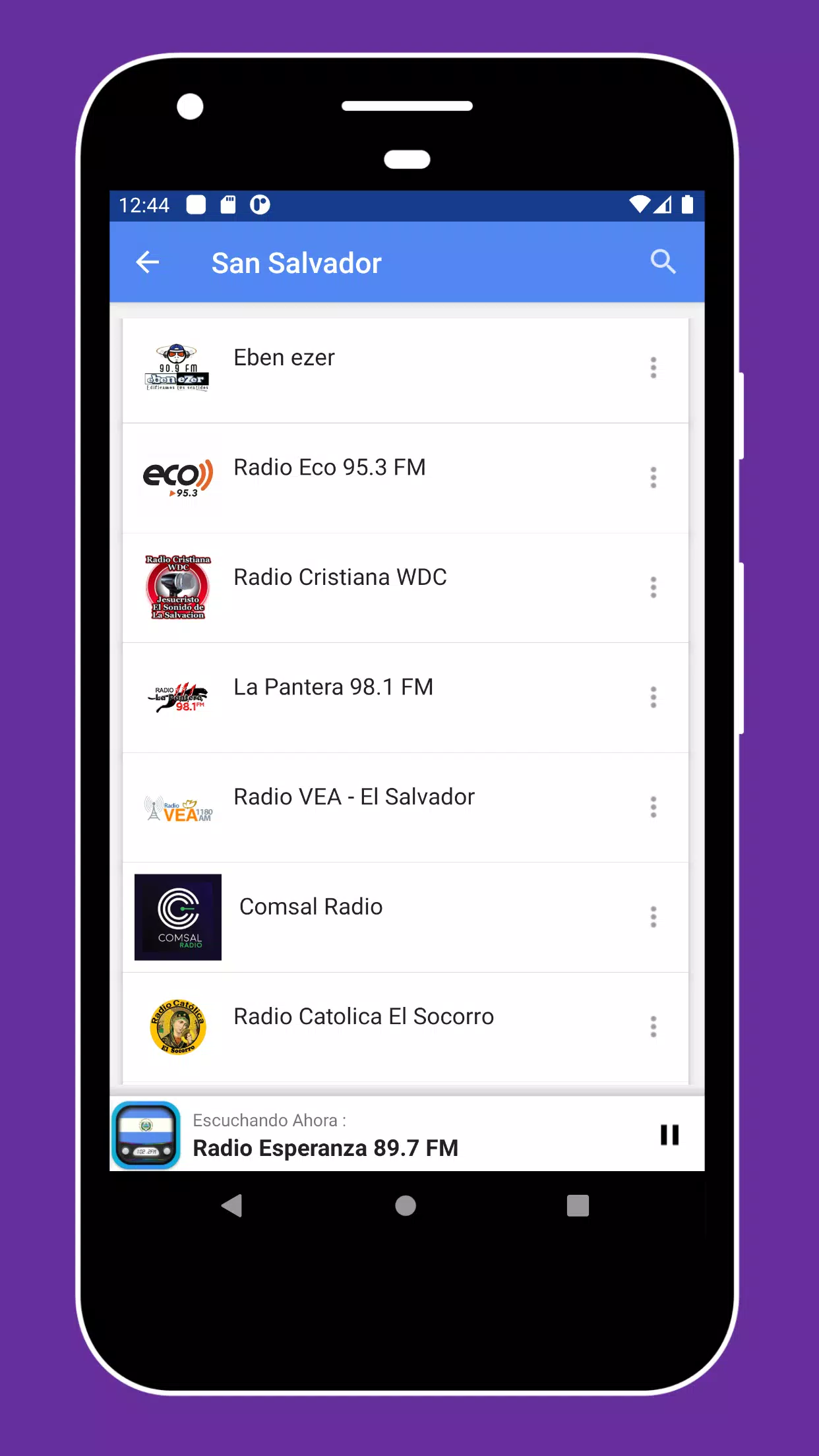 Radios de El Salvador en Vivo APK للاندرويد تنزيل