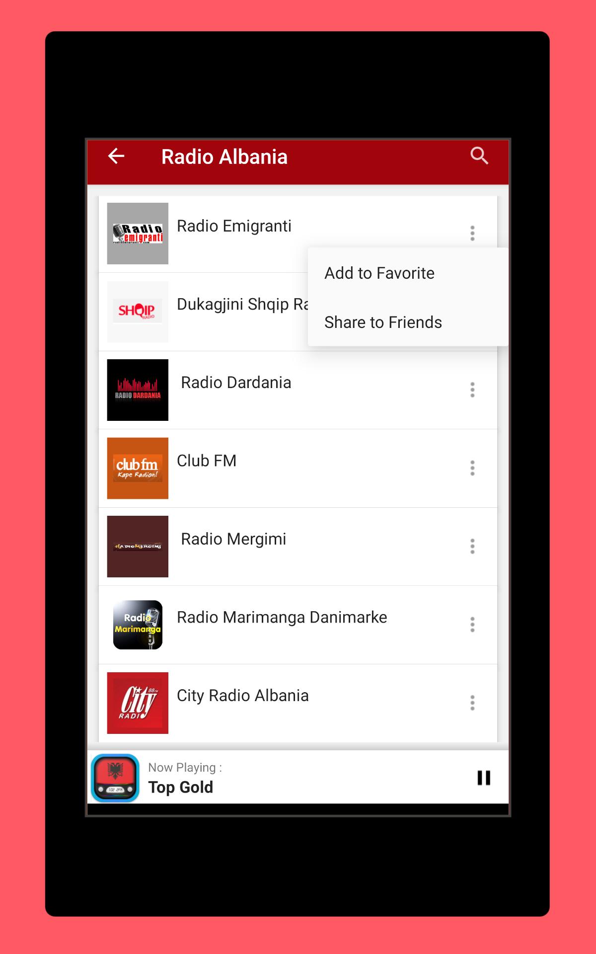 Radio Albania: Radio Shqip FM + Free Radio Online for Android - APK Download