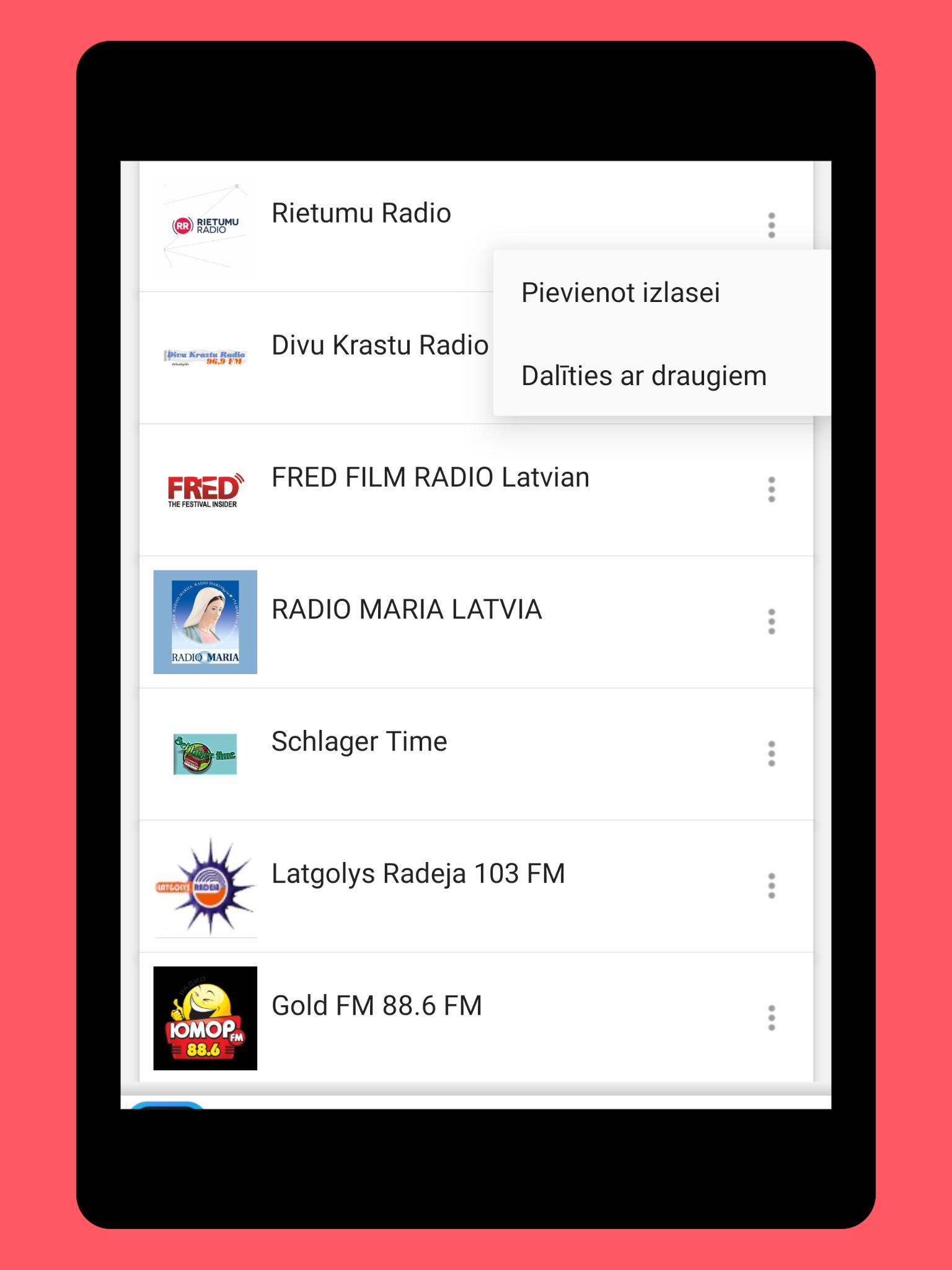 Radio Latvijā: FM Tiešsaistē - Bezmaksas Stacijas for Android - APK Download