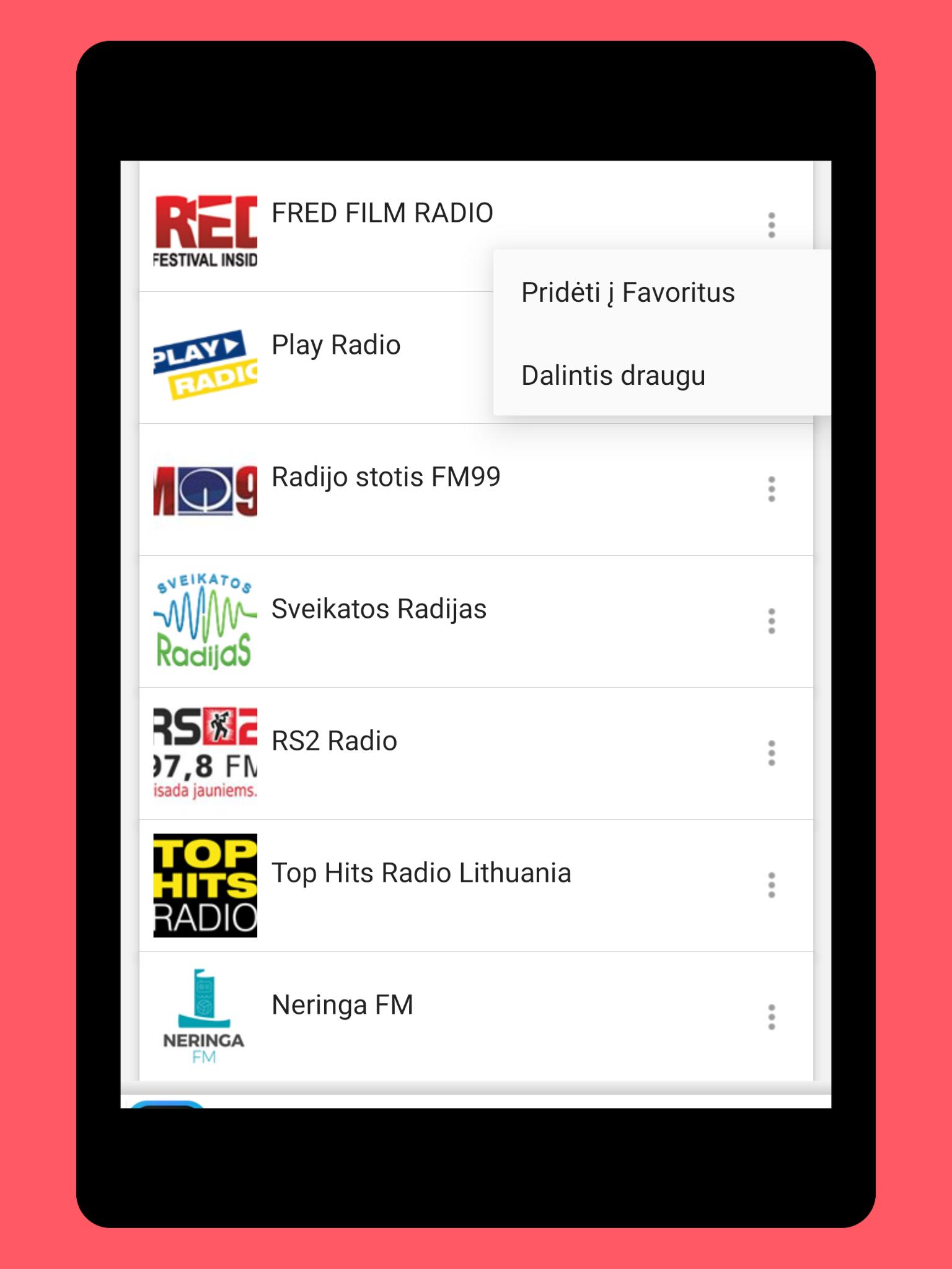 Radijas Lietuva: Internetinis FM - Stotys Gyvai for Android - APK Download