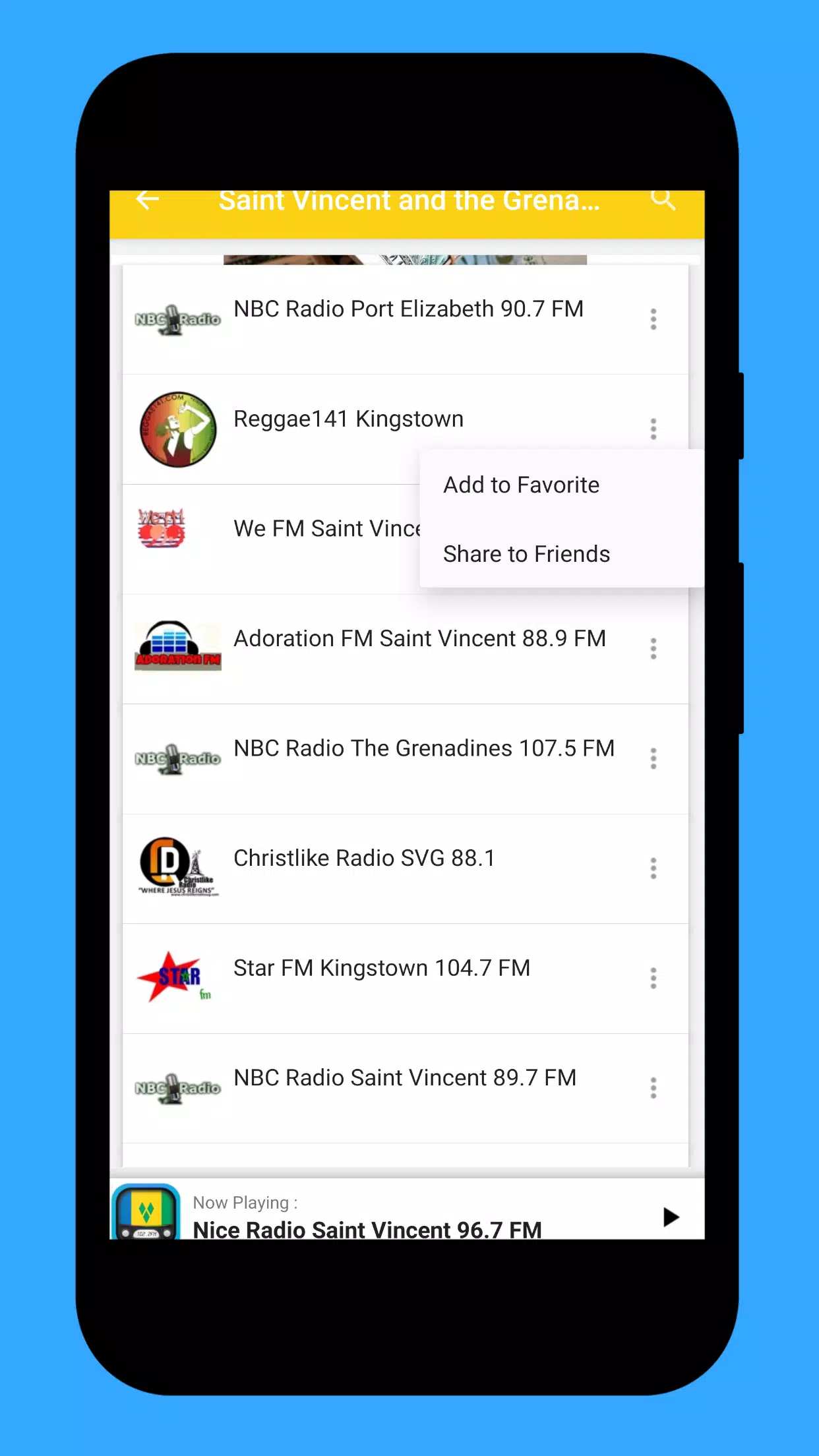 Radio St. Vincent and the Gren APK for Android Download