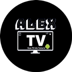 Alex TV Branco ícone
